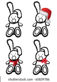 Ilustración de los conejos
