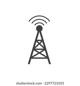 ilustración de radar, icono de radar, arte vectorial.
