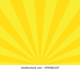 Illustration of a radiating yellow background extending from the bottom.