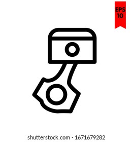 ilustración del icono plano del radiador
