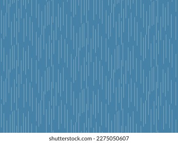Illustration einer regnerischen Landschaft