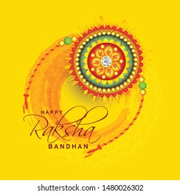 
Illustration of Raksha Bandhan Celebration Background.