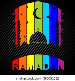 illustration of Ramadan (Generous Ramadan) background