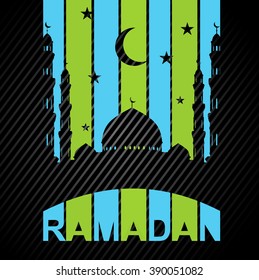 illustration of Ramadan (Generous Ramadan) background