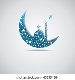 illustration of Ramadan (Generous Ramadan) background