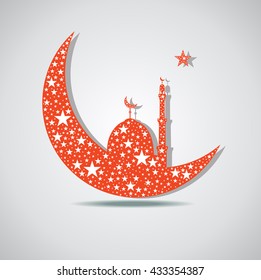 illustration of Ramadan (Generous Ramadan) background