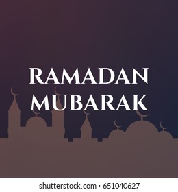Illustration of Ramadan Kareem
