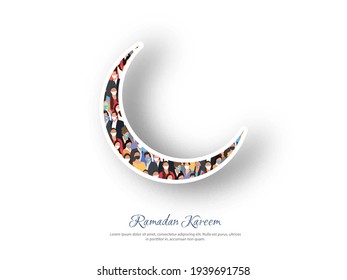 Illustration of Ramadan kareem background.