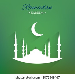 Illustration of Ramadan Kareem Background, Vector, Illustration, Eps File