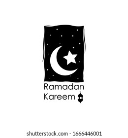 Ramadan Kareem, fondo vectorial islámico