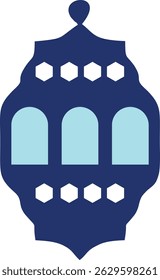  illustration of ramadhan, eid al-fitr and eid al-adha ornament icons, cicik for design needs