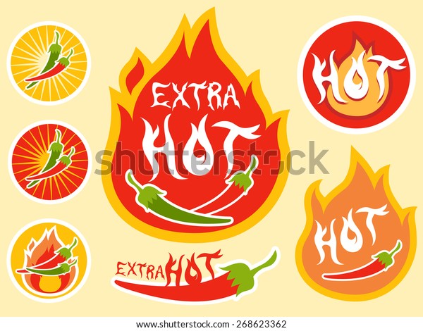 illustration-of-ready-to-print-labels-for-hot-sauce-bottles