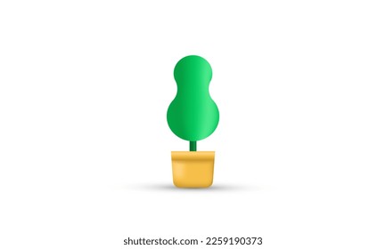 illustration realistic flower vector symbol icon 3d creative isolated on background.Realistic vector illustration.