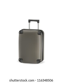 Illustration of realistic suitcase