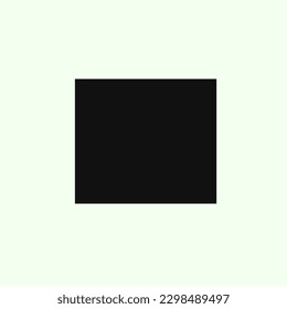 illustration of rectangular picture frame. Rectangular image square frame. Vector border set of grunge templates.
