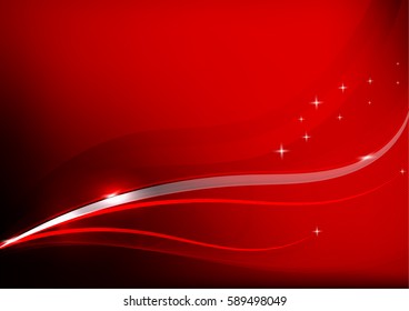 Illustration of red abstract background with space for decorative design text.