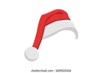 Illustration of Red Christmas Hat