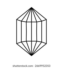 La ilustración del diamante rojo