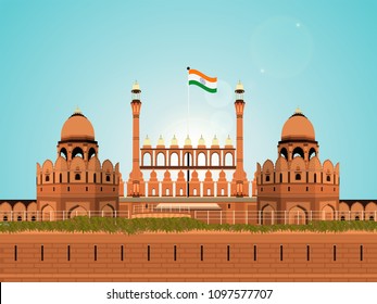 6,757 Red fort flag Images, Stock Photos & Vectors | Shutterstock