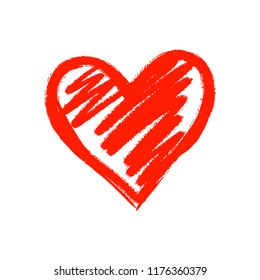 Illustration of a red heart.