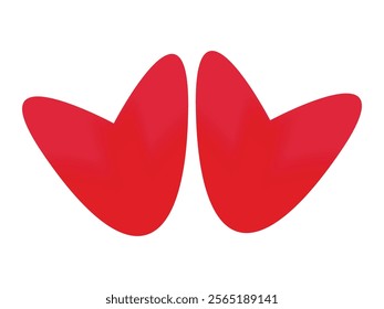 illustration of a red heart