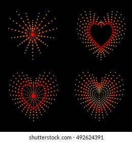 Illustration of red heart.