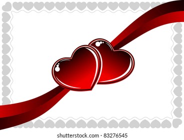 Illustration of a red heart