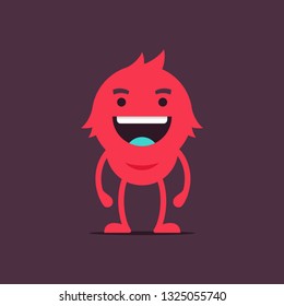 Illustration Red Monster