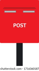 Illustration of the red post.