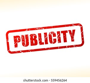 Illustration of red text stamp on white background