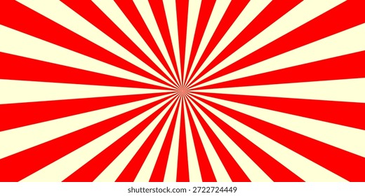 Ilustración rayos rojos y