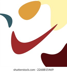 illustration of a red and yellow and white