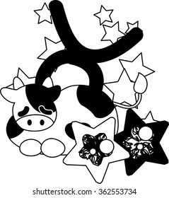 Illustration reflecting the image of Taurus of the horoscope.