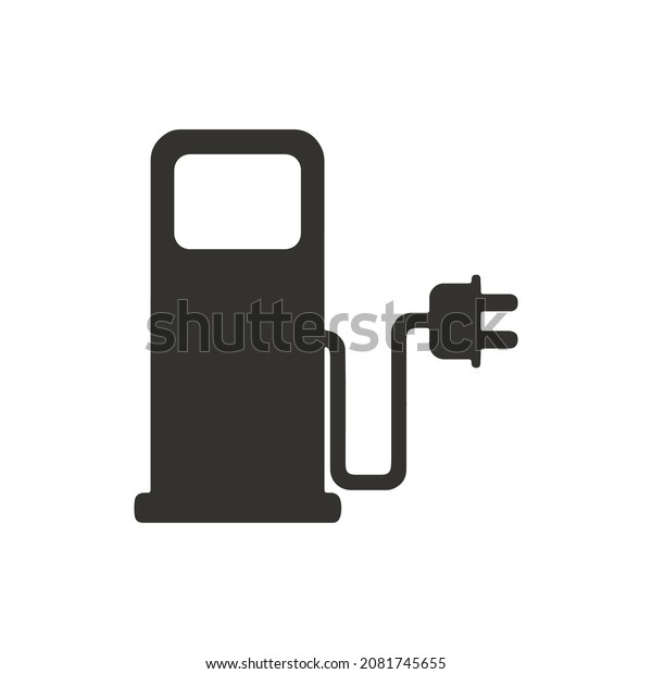 illustration of\
refueling, energy, electricity\
icon.