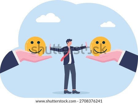 illustration of refusing to be easily satisfied with high market attention and engagement

