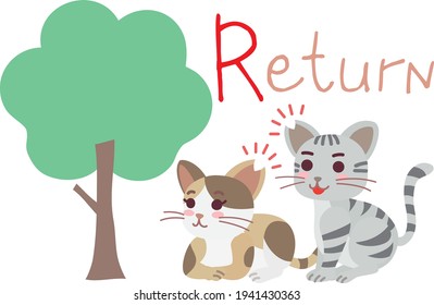 Illustration of the regional cat plan of "Return"