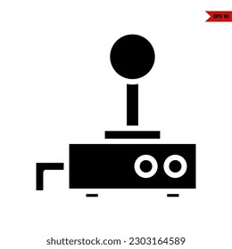 illustration of remote control glyph icon