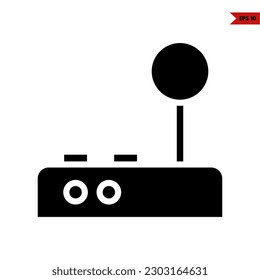 illustration of remote control glyph icon