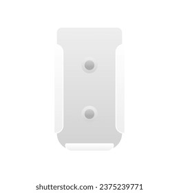 It is an illustration of a remote control holder.