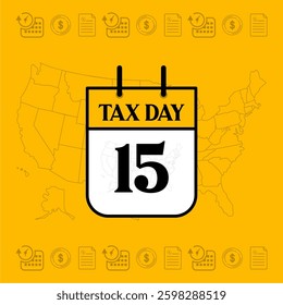 An illustration representing Tax Day