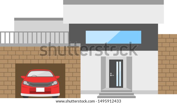 \
Illustration of a\
residence. \
House\
illustration.