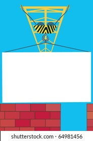 Illustration, residential building building.