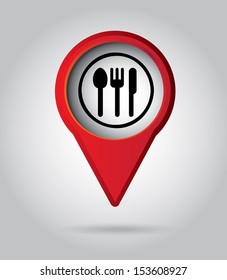 illustration of restaurant menu with cutlery vector illustration