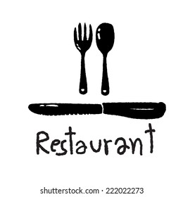 Illustration Of Restuarant Icon