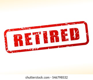 Illustration of retired text