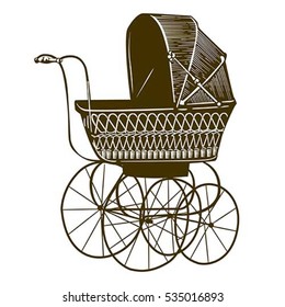 victorian baby buggy