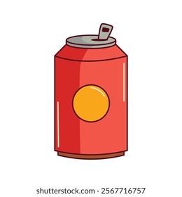 Illustration of Retro Drink Icon