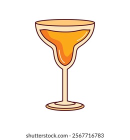 Illustration of Retro Drink Icon