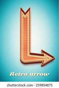 Illustration of Retro vintage sign