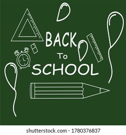 illustration returns to the concept of school